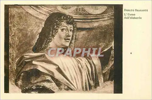 Cartes postales Bonato Bramante l'Uomo dall'Alabarda