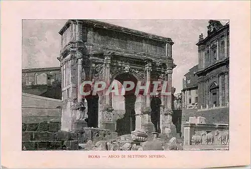 Cartes postales Roma Arico di Settimio Severo