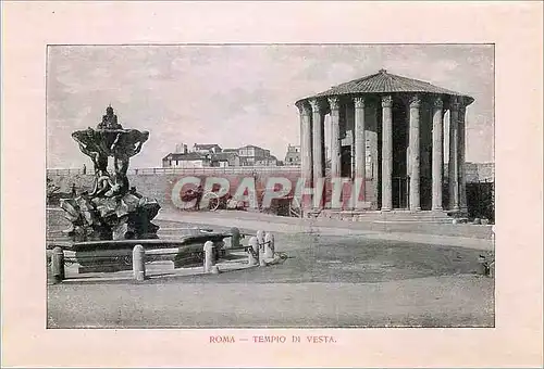 Cartes postales Roma Tempio di Vesta