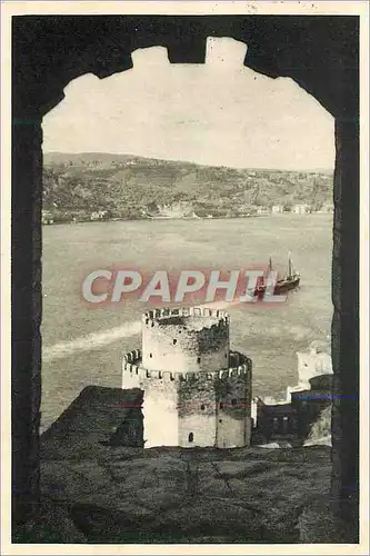 Cartes postales Istanbul Rumelihisarindan Bogazici A view of the Bosphorus from Rumelihisar