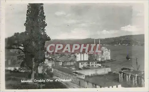 Cartes postales Istanbul Ortakoy (Vue d'Ortakouy)