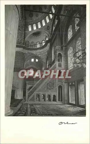 Cartes postales Istanbul The Interior of the Blue Mosque