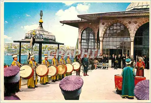 Moderne Karte Istanbul vc Saheserleri Mehter Turkish Ancien Military Music and Topkapi the Bagdat Klosk