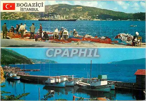 Cartes postales moderne Istanbul ve Guzellikleri Bogazici Bateau