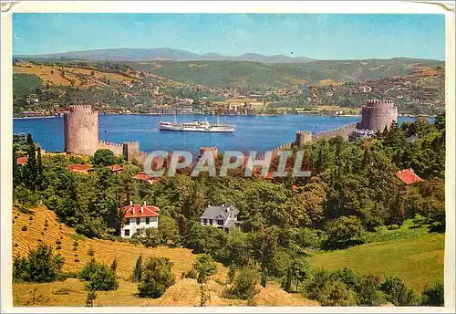 Cartes postales moderne Istanbul ve Guzellikleri la Forteresse et le Bosphore