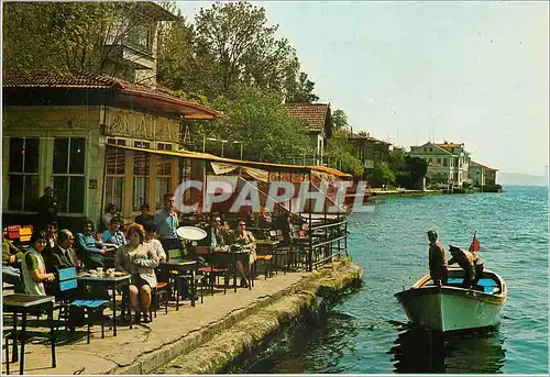 Moderne Karte Istanbul ve Guzellikleri Kanlica'dan bir Gorunus