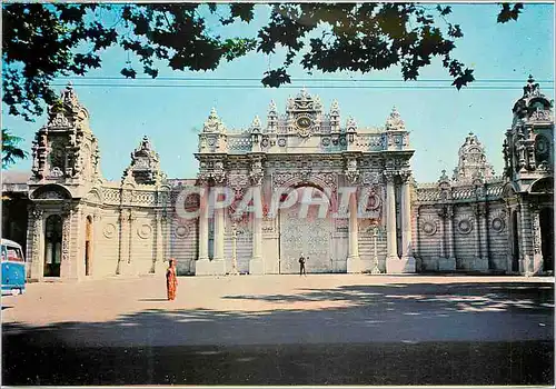 Moderne Karte Istanbul ve Guzellikleri Portail de Dolmabahce Palais