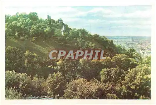 Cartes postales moderne URSS Kiev Capitale de la RSS d'Ukraine la Montagne Vladiminkaia