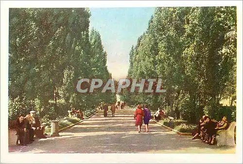 Cartes postales moderne URSS Kiev Capitale de la RSS d'Ukraine le Boulevard Chevtchenko