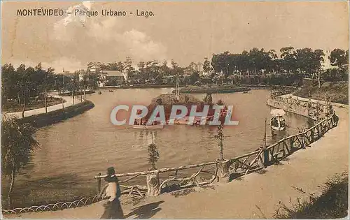 Cartes postales Montevideo Parque Urbano Lago