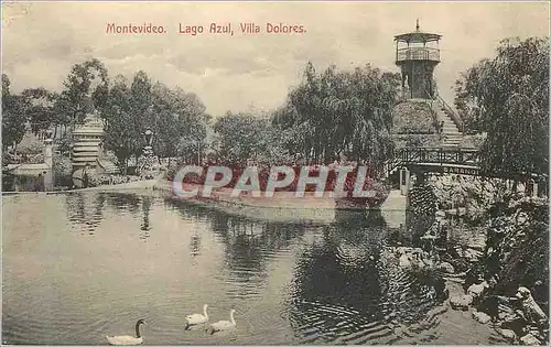 Cartes postales Montevideo Lago Azul Villa Dolores