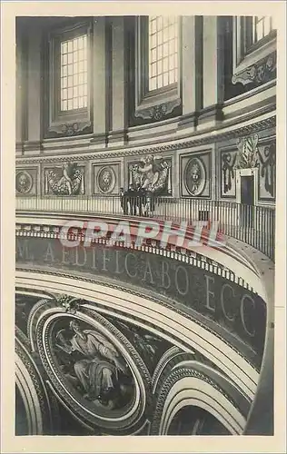 Ansichtskarte AK Citta del Vaticano Basilica di S Pietro Prima Galleria nell'Inter'no della Cupola (m 53)