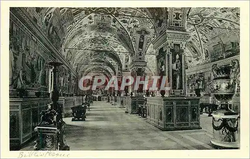 Cartes postales Roma Vaticano Biblioteca