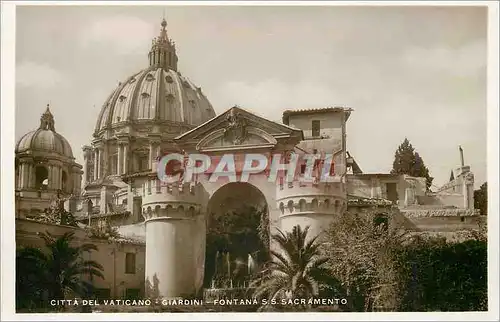 Cartes postales Citta del Vaticano Giardini Fontana Sacramento