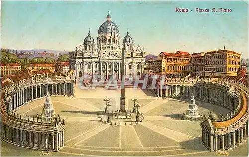 Cartes postales Roma Piazza S Pietro