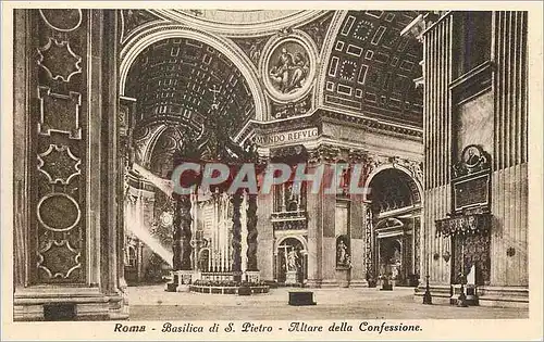 Cartes postales Roma Basilique de Saint Pierre