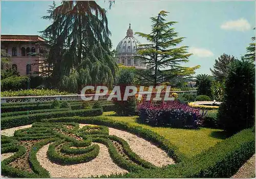 Moderne Karte Roma Cupole de la Basilique de St Pierre des Jardins du Vatican