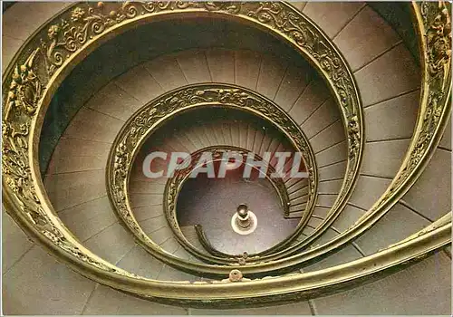 Moderne Karte Cite du Vatican Musees Escalier Helicoidal
