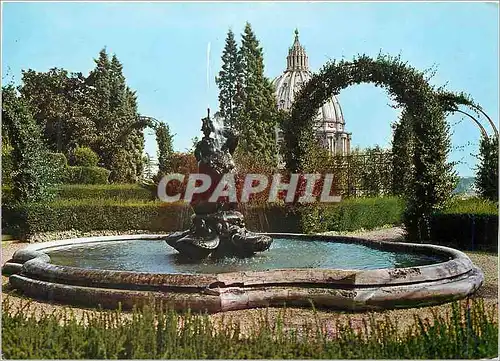 Cartes postales moderne Citta del Vaticano Jardins du Vatican