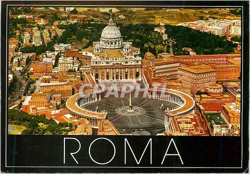 Cartes postales moderne Cite du Vatican vue Aerienne