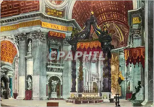 Moderne Karte Roma Basilique de Saint Pierre (Interieur)