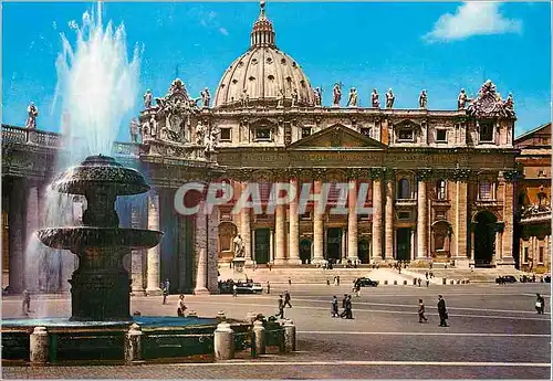 Moderne Karte Roma Basilique de S Pierre