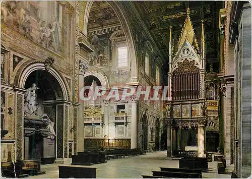 Cartes postales moderne Roma Basilique de St Jean de Latran Interieur Orgue