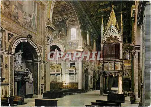 Moderne Karte Roma Basilique de St Jean de Latran Interieur Orgue