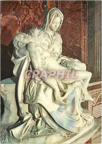 Cartes postales moderne Citta del Vaticano Basilique de St Pierre le Pitie de Michelangelo