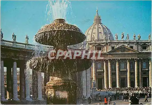 Cartes postales moderne Roma la Basilique de Saint Pierre
