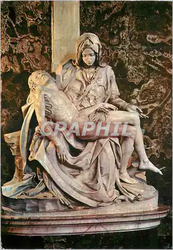 Cartes postales moderne Roma Basilique de St Pierre la Pieta de Michelangelo