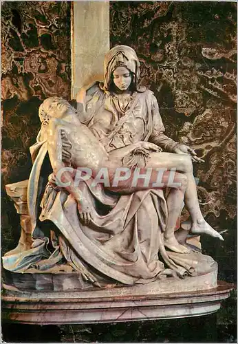 Moderne Karte Roma Basilique de St Pierre la Pieta de Michelangelo