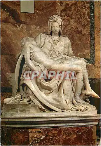 Cartes postales moderne Michelangelo Basilique de Saint Pierre