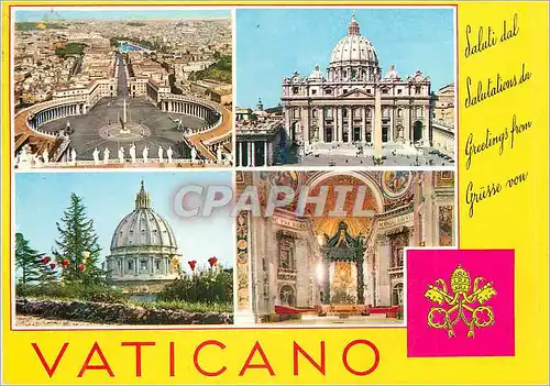 Cartes postales moderne Vaticano