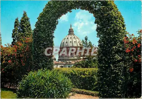 Moderne Karte Citta Del Vaticano les Jardins du Vatican