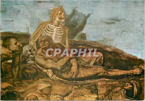 Cartes postales moderne Citta Del Vaticano Chapelle Sistine Jugement Dernier (Michelangelo) Detail