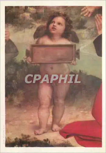 Cartes postales moderne Pinacoteca Vaticana Raffaelo la Madone de Foligno (Detail) Stato della Citta del Vaticano Musei