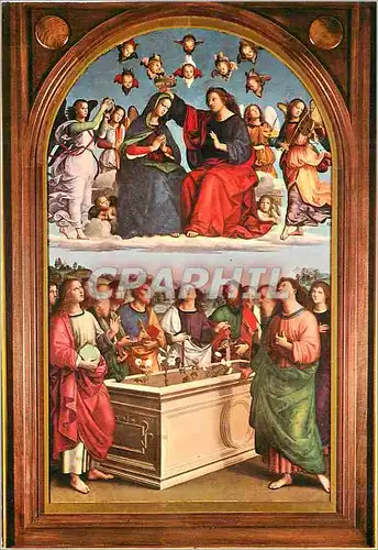 Cartes postales moderne Citta del Vaticano Pinacotheque Couronnement de la Sainte Vierge