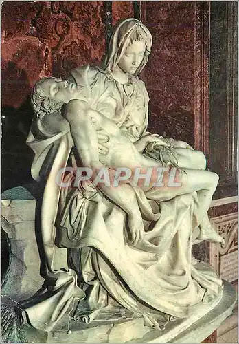 Cartes postales moderne Citta del Vaticano Basilique de St Pierre la Pitie de Michelangelo