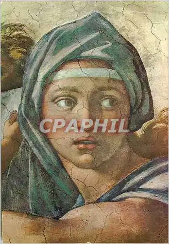 Cartes postales moderne Citta del Vaticano la Sbylle de Delphes (Detail)