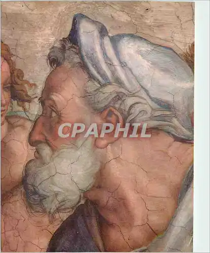 Cartes postales moderne Citta del Vaticano Chapelle Sixtine le Prophete Ezechiel