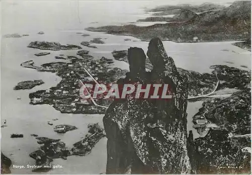 Cartes postales moderne Norge Svolvaer med Geita