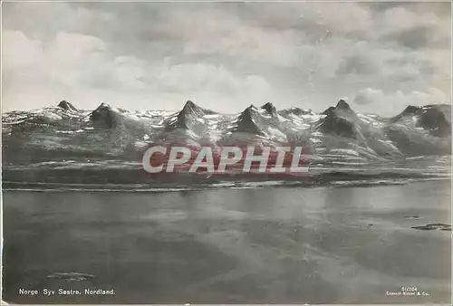 Cartes postales moderne Norge syv Sostre Nordland