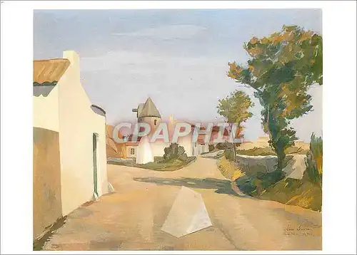 Cartes postales moderne Ile de Re Saint Clement des Beleines Le Moulin du Chabot Peinture de Louis Suire