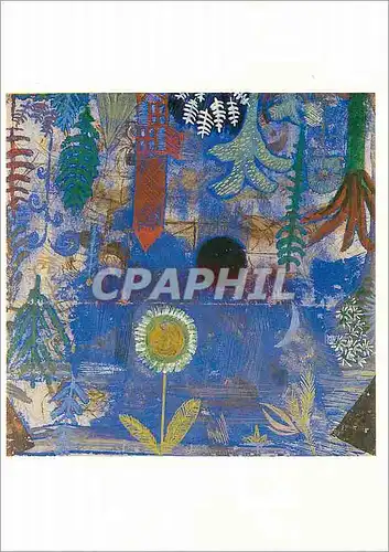 Cartes postales moderne Museum Folkwang Essen Clouded Tiger Publishing Paul Klee (1879 1940) Versunkene Landschaft 1918