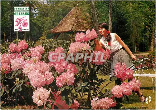 Cartes postales moderne Parc Floral Orleans la Source Floralies Internationales Avril a Octobre 1967