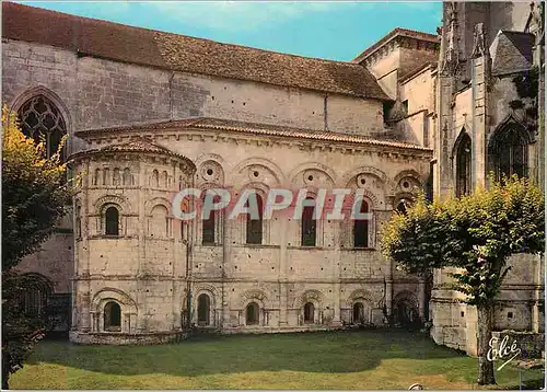 Cartes postales moderne Saintes L'Eglise Saint Eutrope La Crypte Romane (XIe Siecle) Chevet Cote Nord