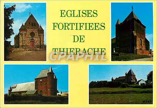 Cartes postales moderne Marly Gomont (Aisne) Eglise fortifiees de Thierache Eglise de St Remi Saint Algis XVIe Siecle