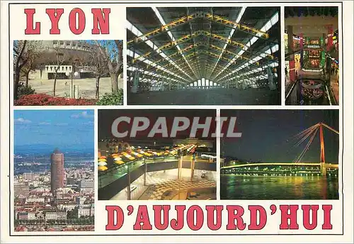 Cartes postales moderne Lyon d'aujourd'hui Auditorium Maurice Ravel Halle Tony Garnier Interieur du Centre Commercial de