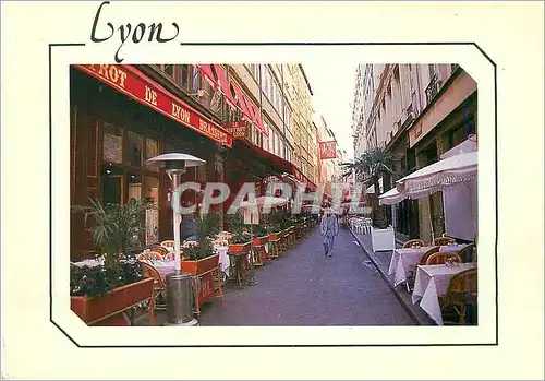 Moderne Karte Lyon Rue Merciere